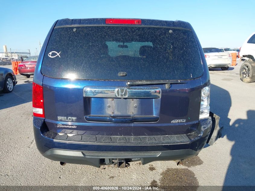 2013 Honda Pilot Lx VIN: 5FNYF4H20DB083712 Lot: 40680926