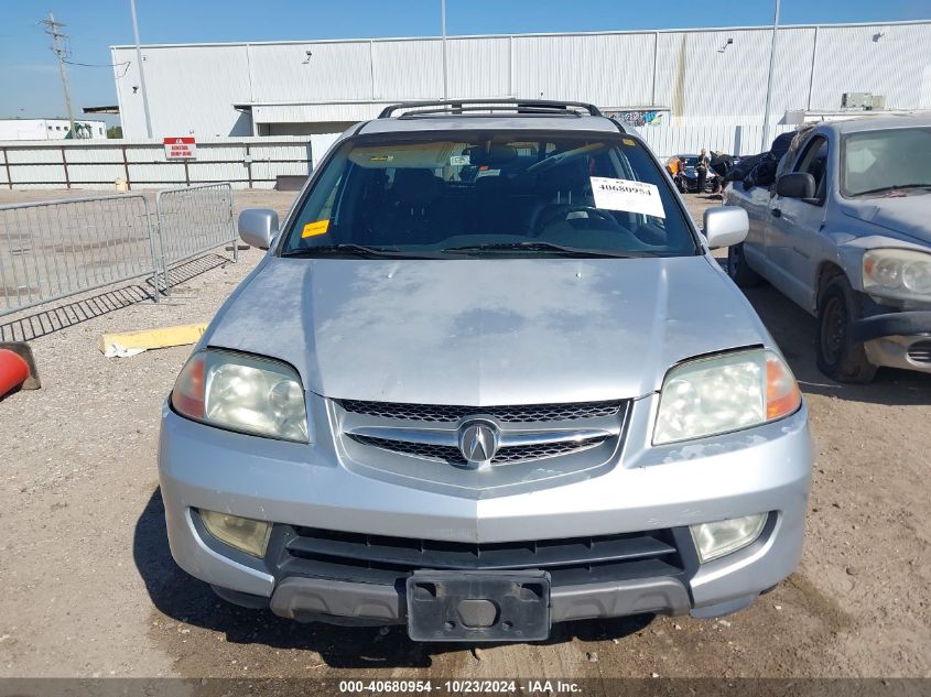 2002 Acura Mdx VIN: 2HNYD18672H503765 Lot: 40680954