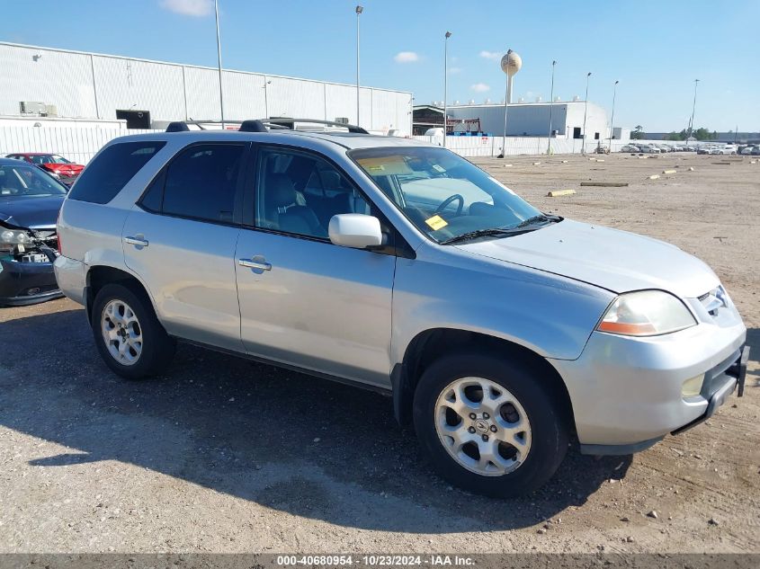 2002 Acura Mdx VIN: 2HNYD18672H503765 Lot: 40680954