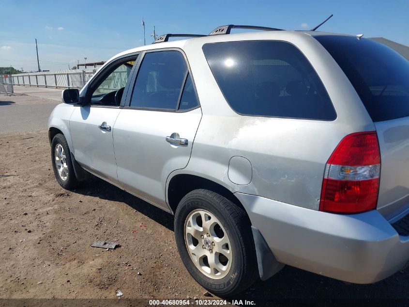 2002 Acura Mdx VIN: 2HNYD18672H503765 Lot: 40680954