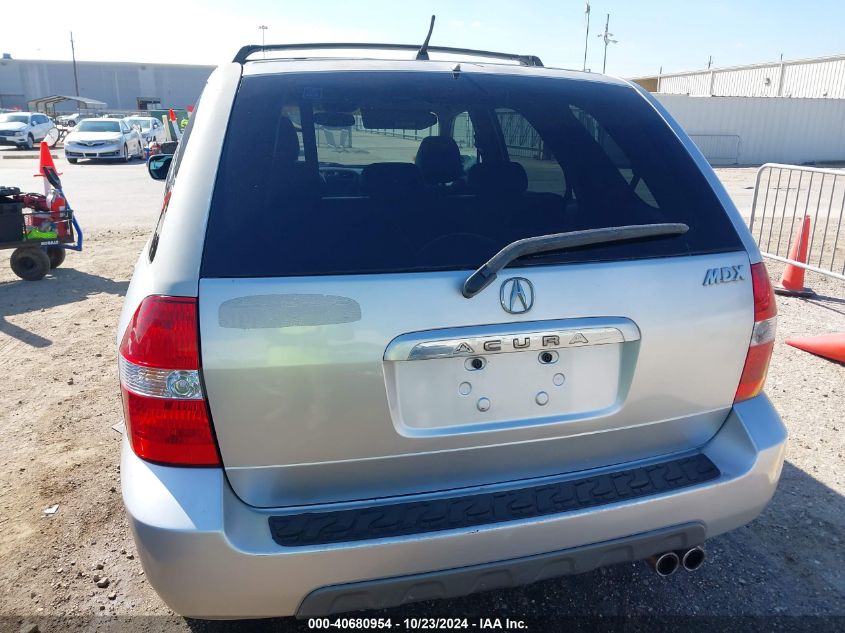 2002 Acura Mdx VIN: 2HNYD18672H503765 Lot: 40680954