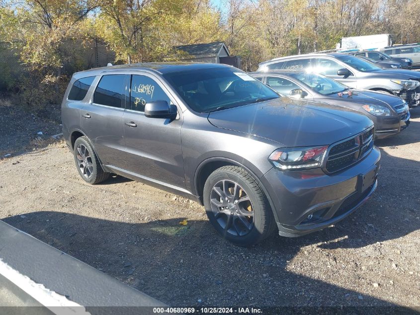 VIN 1C4SDJCT2HC630279 2017 Dodge Durango, R/T Awd no.1