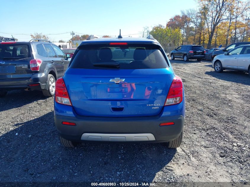 2015 Chevrolet Trax Lt VIN: KL7CJRSB2FB069358 Lot: 40680983