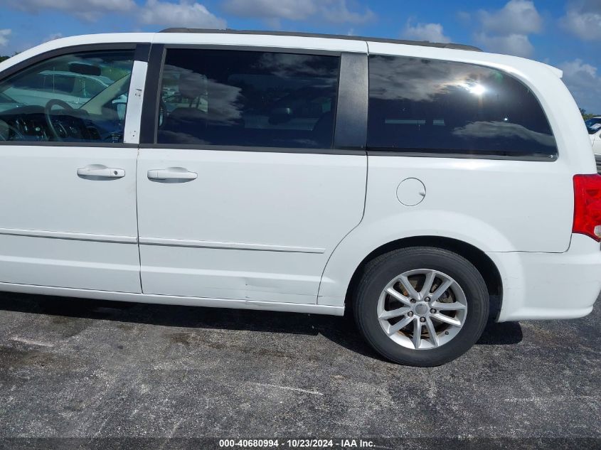 2014 Dodge Grand Caravan Sxt VIN: 2C4RDGCG9ER452166 Lot: 40680994