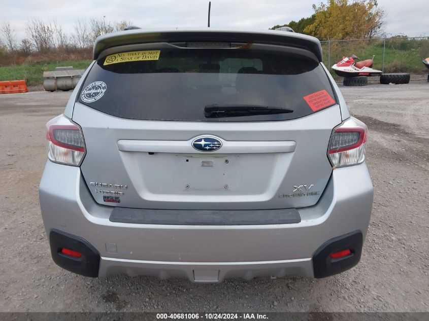 2014 Subaru Xv Crosstrek Hybrid 2.0I Touring VIN: JF2GPBKC6EH247482 Lot: 40681006