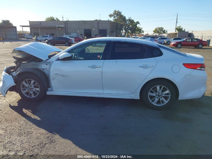 2018 Kia Optima Lx VIN: 5XXGT4L37JG195016 Lot: 40681015