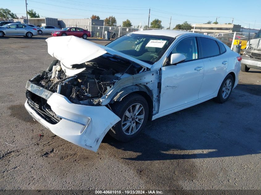 VIN 5XXGT4L37JG195016 2018 KIA Optima, LX no.2