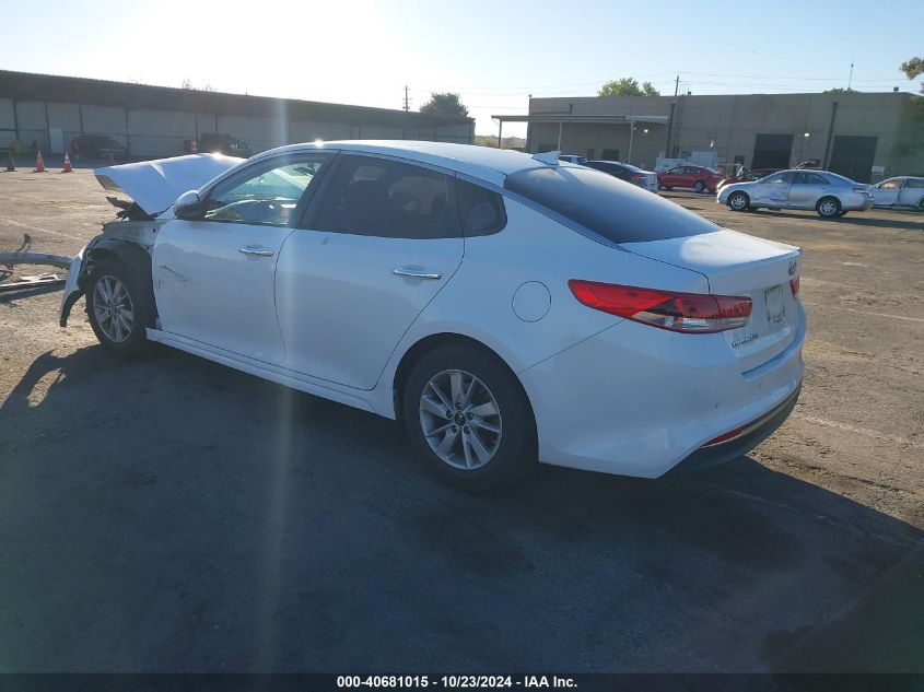 VIN 5XXGT4L37JG195016 2018 KIA Optima, LX no.3