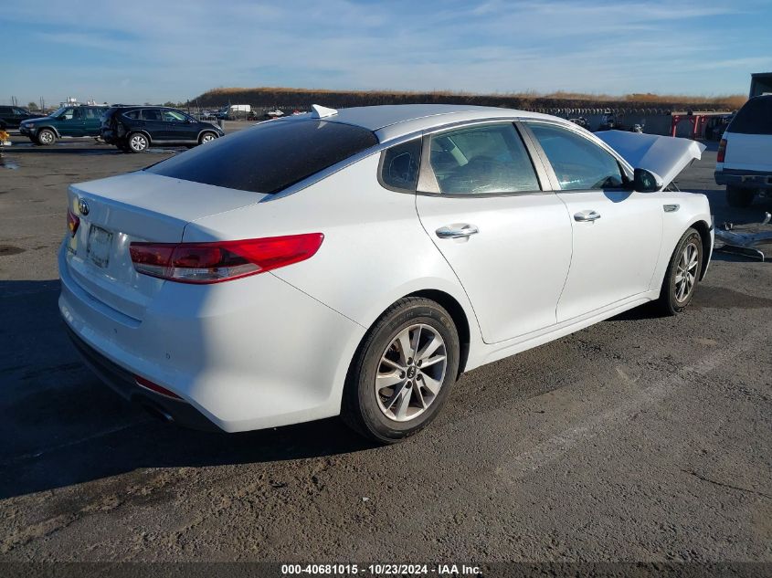 VIN 5XXGT4L37JG195016 2018 KIA Optima, LX no.4