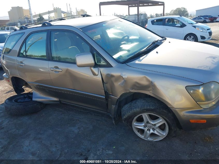 2000 Lexus Rx 300 VIN: JT6GF10U5Y0058078 Lot: 40681051