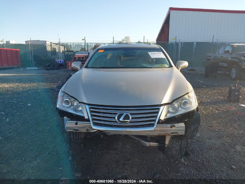 2012 Lexus Es 350 VIN: JTHBK1EG0C2498416 Lot: 40681060