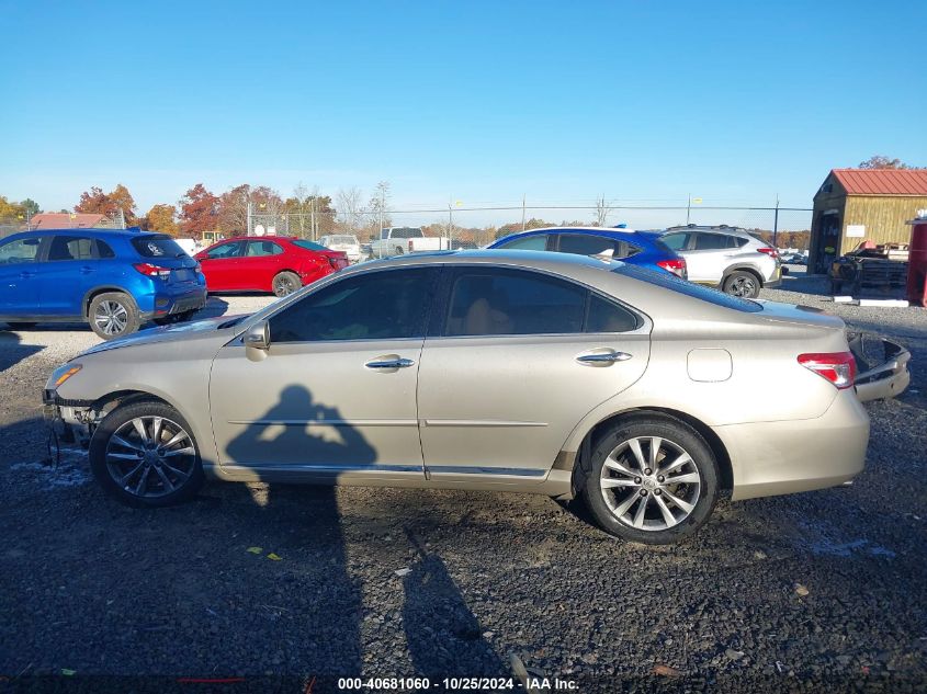 2012 Lexus Es 350 VIN: JTHBK1EG0C2498416 Lot: 40681060