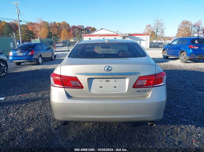 2012 Lexus Es 350 VIN: JTHBK1EG0C2498416 Lot: 40681060