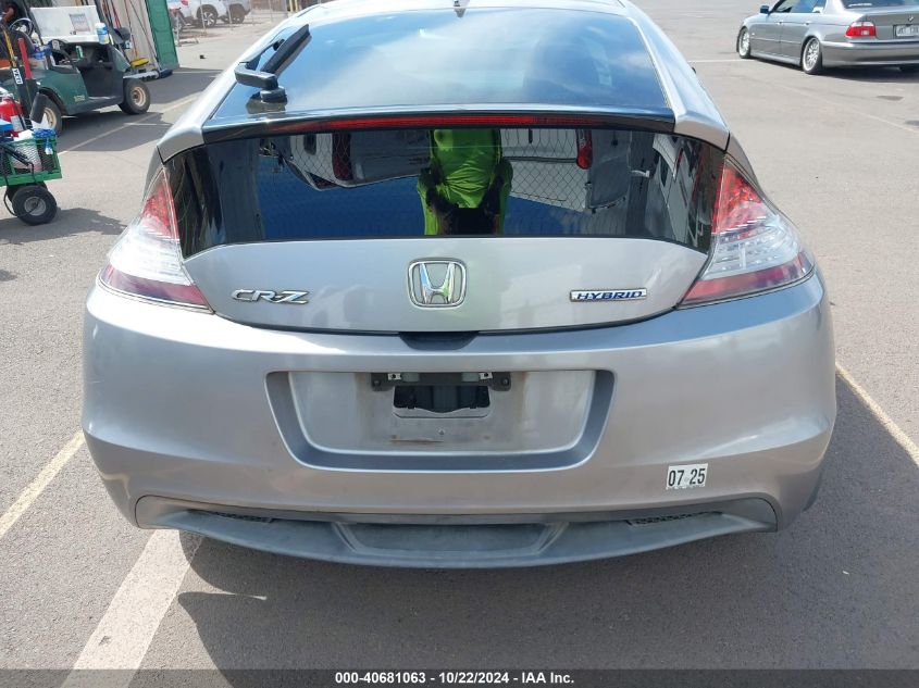 2012 Honda Cr-Z Ex VIN: JHMZF1D69CS001715 Lot: 40681063