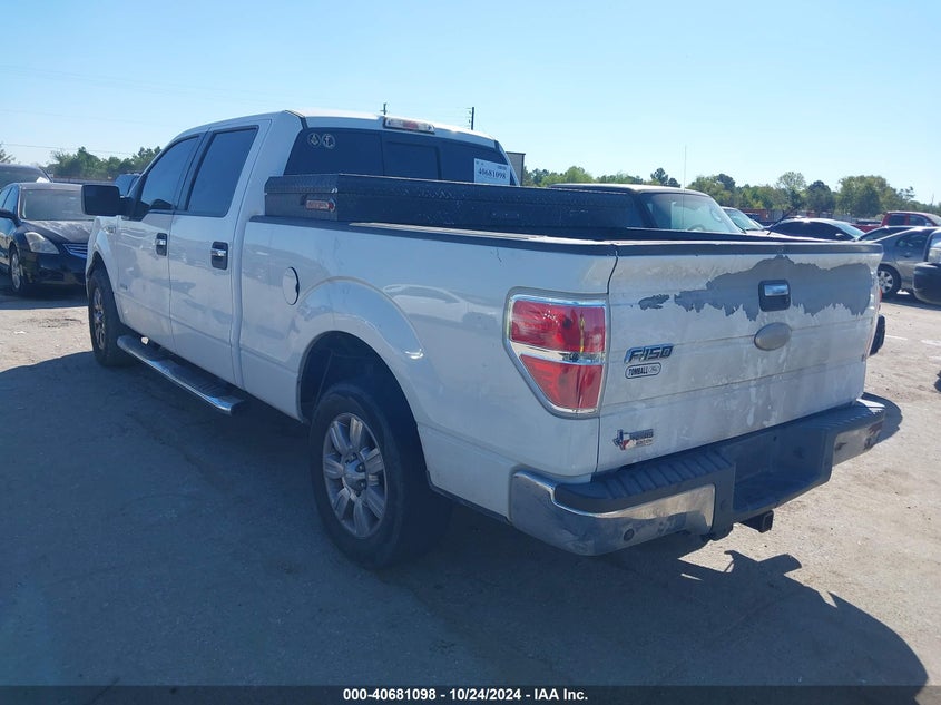 2012 FORD F-150 VIN: 1FTFW1CTXCKD22433