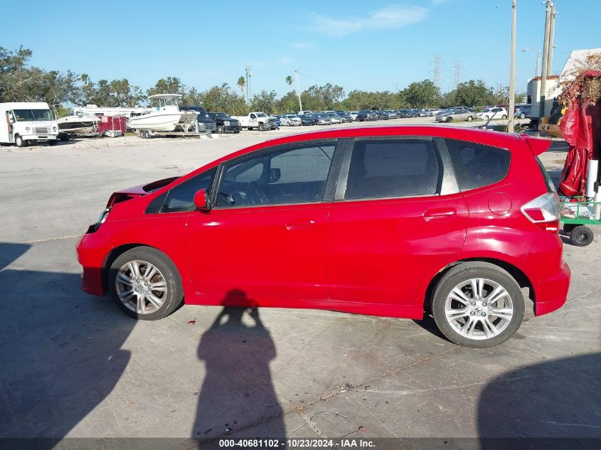 2010 Honda Fit Sport VIN: JHMGE8H65AC017205 Lot: 40681102