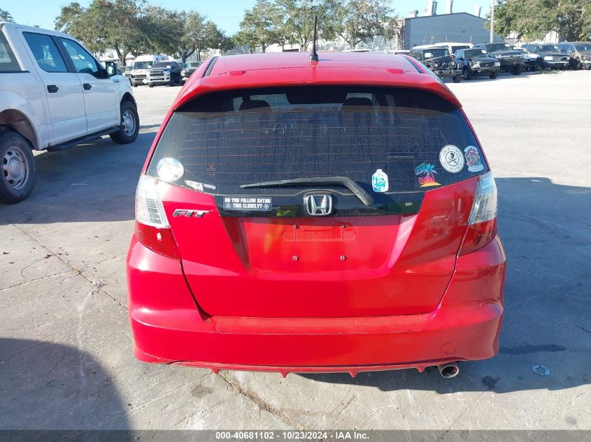 2010 Honda Fit Sport VIN: JHMGE8H65AC017205 Lot: 40681102