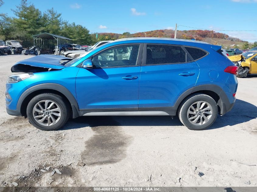 2017 Hyundai Tucson Se Plus VIN: KM8J3CA41HU548555 Lot: 40681125