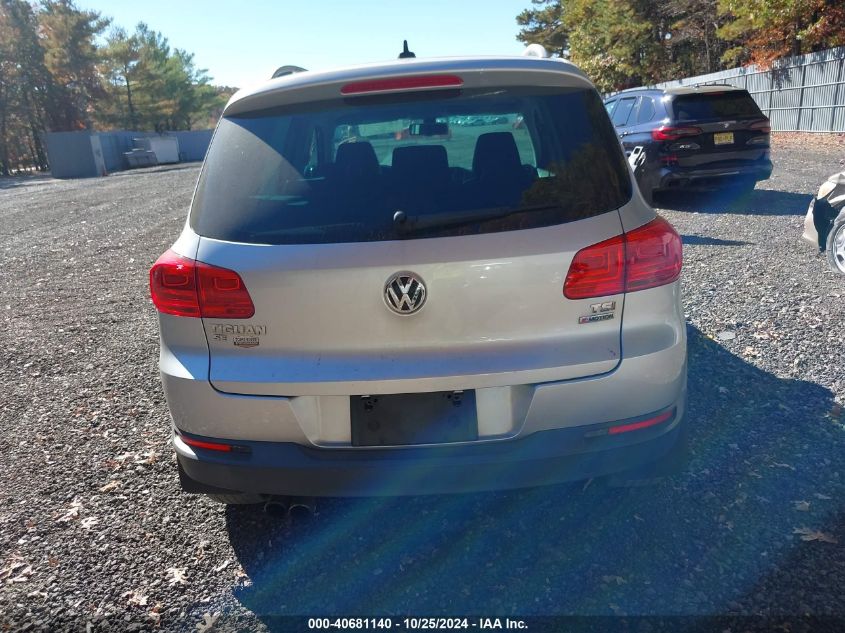 2016 Volkswagen Tiguan Se VIN: WVGBV7AX1GW606523 Lot: 40681140