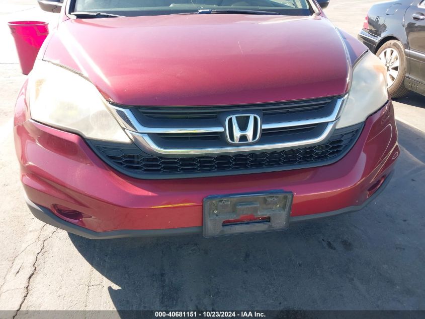 2010 Honda Cr-V Lx VIN: JHLRE3H33AC009271 Lot: 40681151