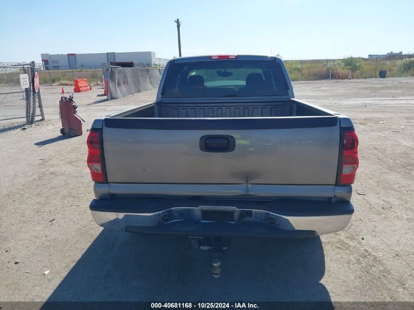 2006 Chevrolet Silverado 1500 Ls VIN: 1GCEC19Z66Z235981 Lot: 40681168