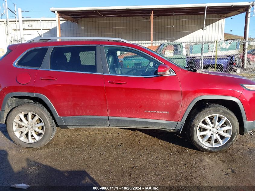 2014 Jeep Cherokee Limited VIN: 1C4PJMDS7EW264464 Lot: 40681171