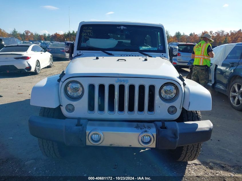 2017 Jeep Wrangler Unlimited Sahara 4X4 VIN: 1C4BJWEG1HL706631 Lot: 40681172