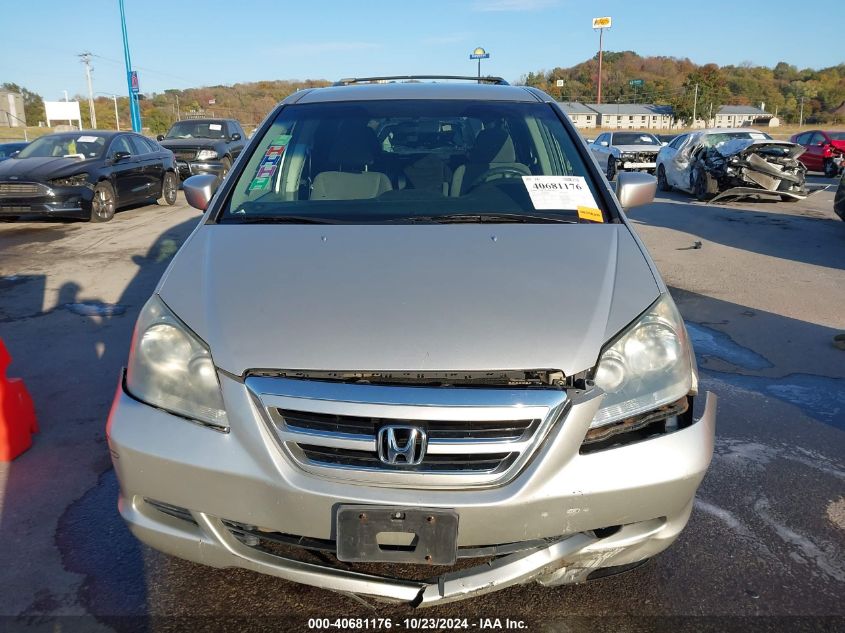 2005 Honda Odyssey Ex VIN: 5FNRL38425B034988 Lot: 40681176