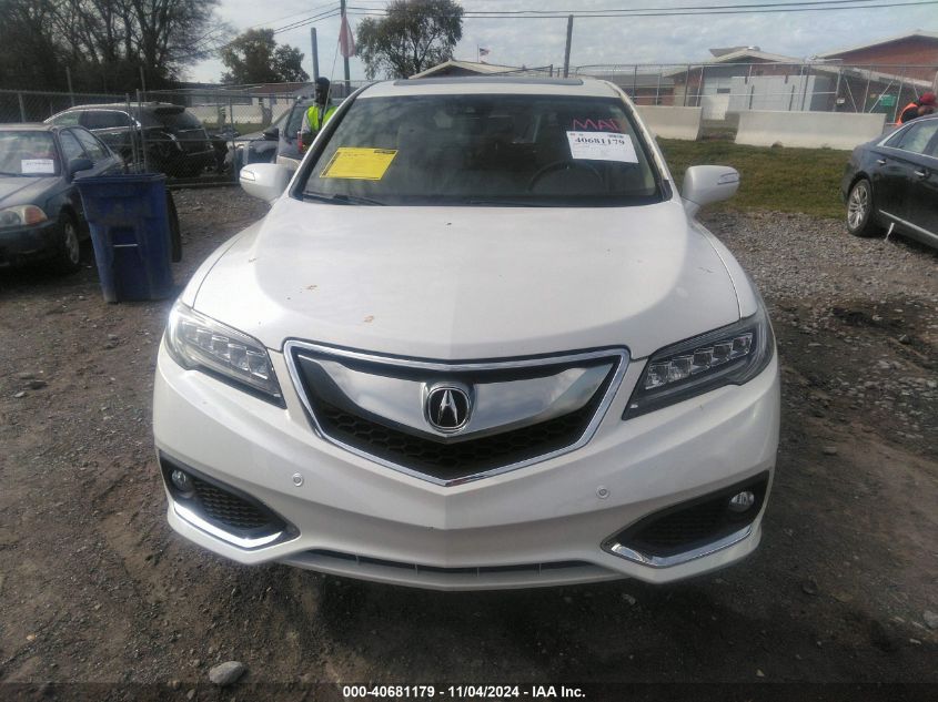 2018 Acura Rdx Advance VIN: 5J8TB4H73JL000270 Lot: 40681179