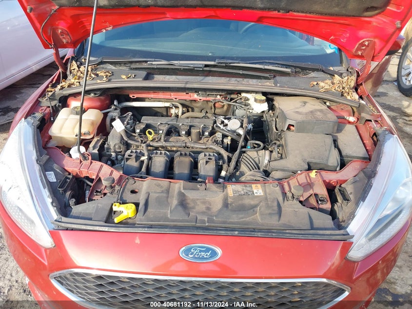 2018 FORD FOCUS VIN: 1FADP3K21JL286878