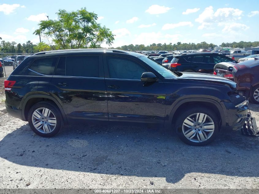 2019 Volkswagen Atlas 3.6L V6 Se W/Technology VIN: 1V2WR2CA7KC533611 Lot: 40681207