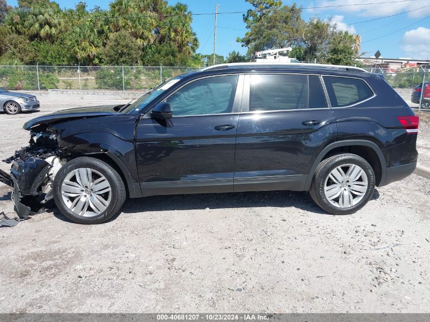 2019 Volkswagen Atlas 3.6L V6 Se W/Technology VIN: 1V2WR2CA7KC533611 Lot: 40681207