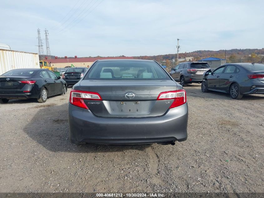 2012 Toyota Camry Le VIN: 4T1BF1FK9CU025882 Lot: 40681212