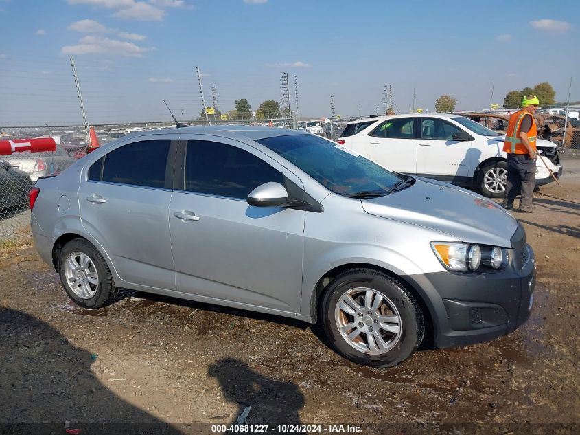 2012 Chevrolet Sonic 2Lt VIN: 1G1JC5SHXC4223051 Lot: 40681227