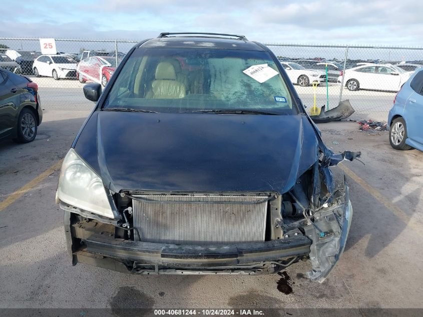 2007 Honda Odyssey Ex-L VIN: 5FNRL38757B046713 Lot: 40681244