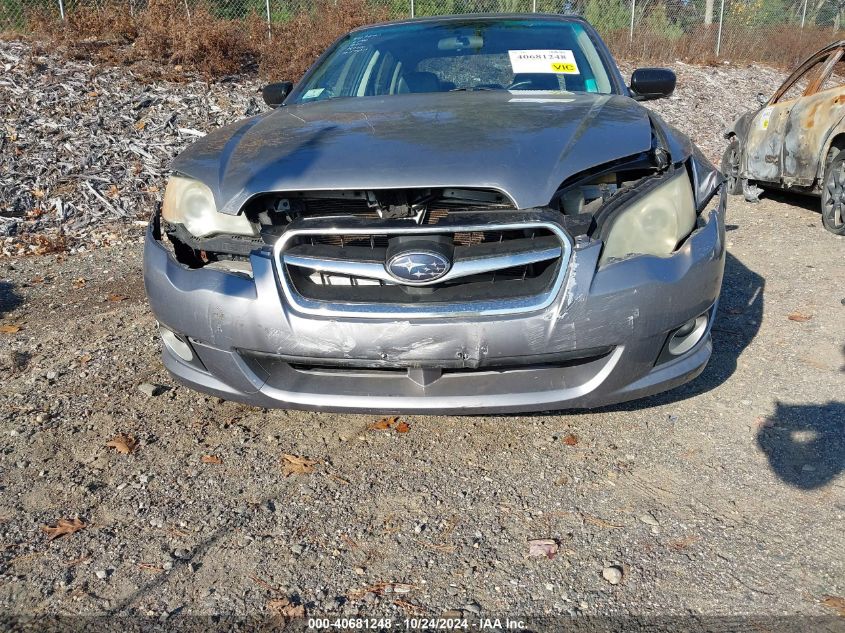 2008 Subaru Legacy 2.5I Limited VIN: 4S3BL626687217348 Lot: 40681248