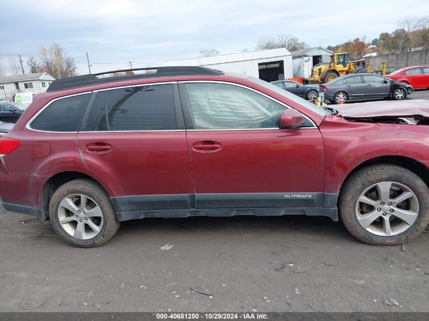 2013 Subaru Outback 2.5I Premium VIN: 4S4BRBCC3D3236075 Lot: 40681250