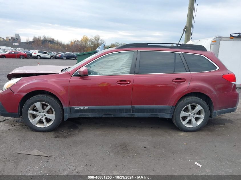 2013 Subaru Outback 2.5I Premium VIN: 4S4BRBCC3D3236075 Lot: 40681250