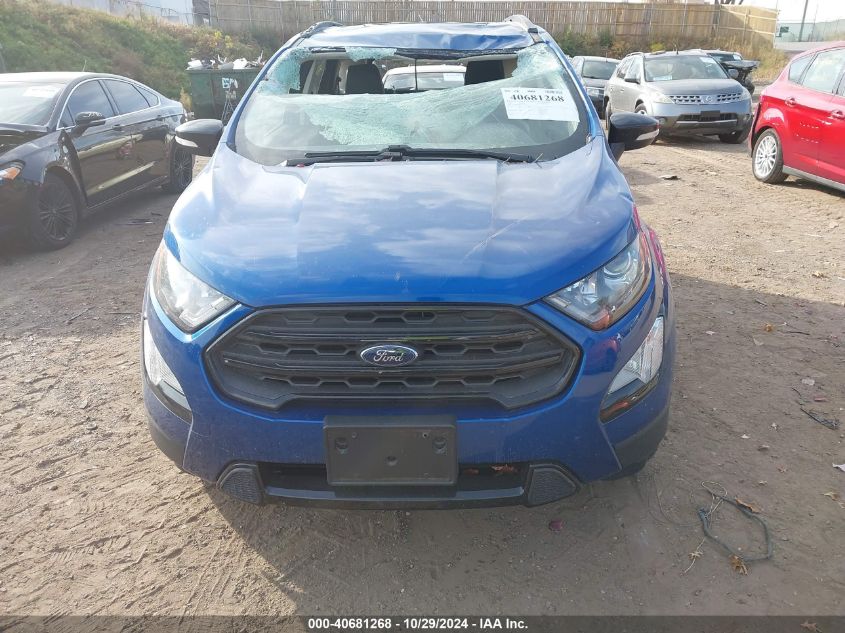 2020 Ford Ecosport Ses VIN: MAJ6S3JLXLC315220 Lot: 40681268