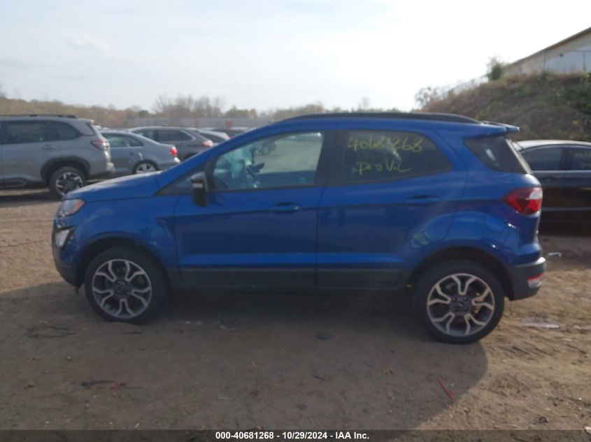 2020 Ford Ecosport Ses VIN: MAJ6S3JLXLC315220 Lot: 40681268