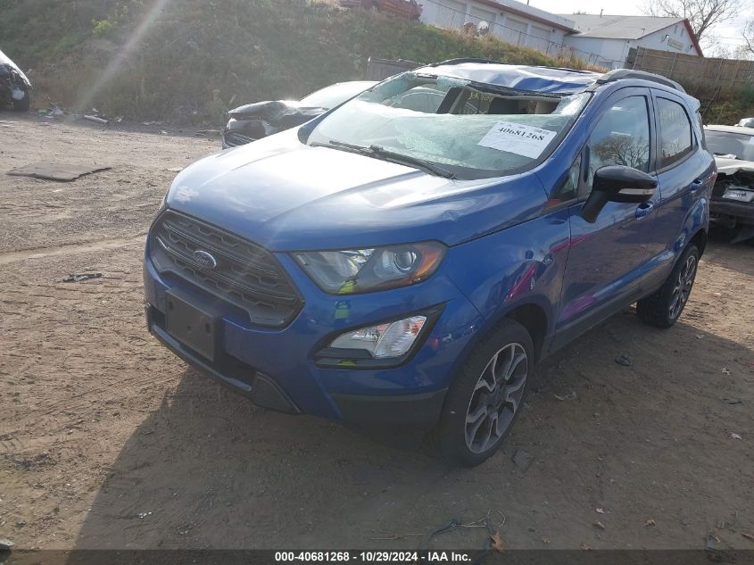 2020 Ford Ecosport Ses VIN: MAJ6S3JLXLC315220 Lot: 40681268