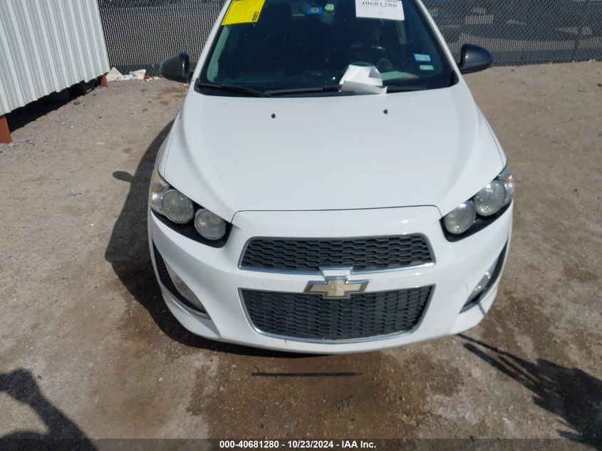 2015 Chevrolet Sonic Rs Auto VIN: 1G1JG5SB5F4150837 Lot: 40681280