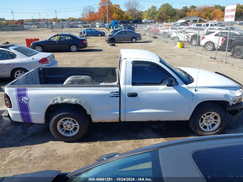 2000 Dodge Dakota Slt/Sport VIN: 1B7FL26N4YS772159 Lot: 40681291