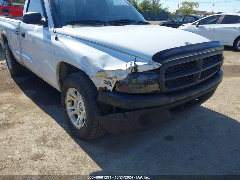 2000 Dodge Dakota Slt/Sport VIN: 1B7FL26N4YS772159 Lot: 40681291