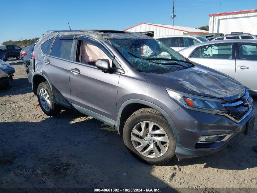 2015 Honda Cr-V Ex VIN: 5J6RM4H56FL081297 Lot: 40681302