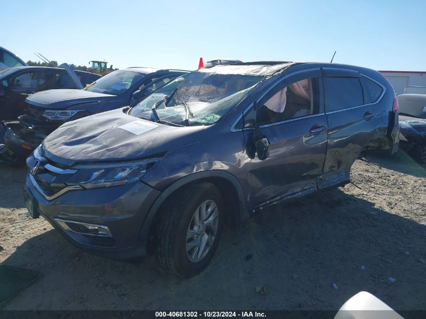 2015 Honda Cr-V Ex VIN: 5J6RM4H56FL081297 Lot: 40681302