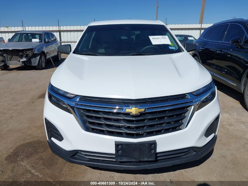 2022 Chevrolet Equinox Fwd Ls VIN: 3GNAXHEV4NS204746 Lot: 40681309