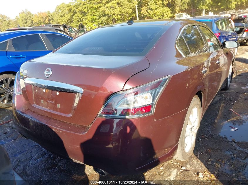 2014 Nissan Maxima 3.5 Sv VIN: 1N4AA5AP2EC482749 Lot: 40681311