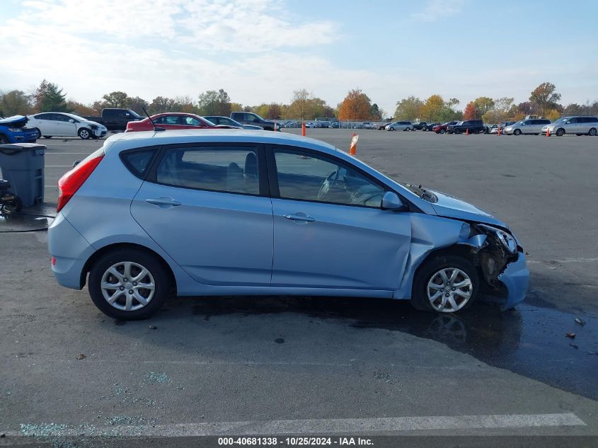 2014 Hyundai Accent Gs VIN: KMHCT5AE4EU173074 Lot: 40681338