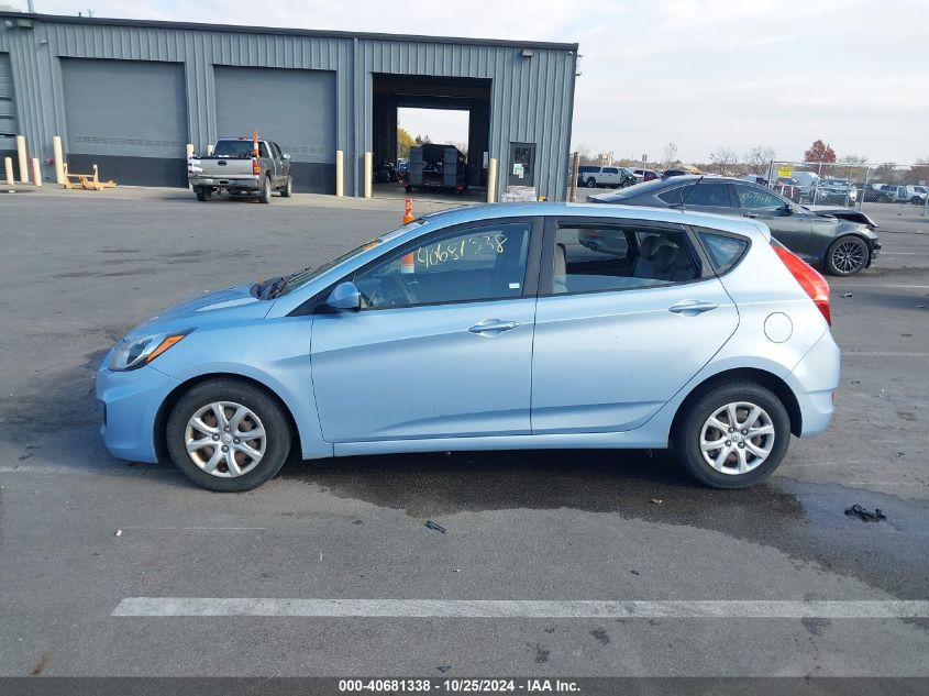 2014 Hyundai Accent Gs VIN: KMHCT5AE4EU173074 Lot: 40681338